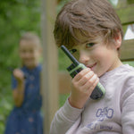 Rechargable Walkie Talkies | Green & Mustard