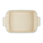 Deep Rectangular Heritage Dish | Stoneware | Deep Teal | 26cm