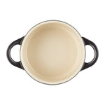 Petite Round Casserole Dish | Satin Black