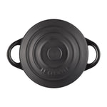Petite Round Casserole Dish | Satin Black