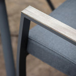 Monza Bistro 2 Seat Set with Highback Armchairs