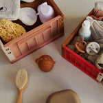 Small Weston Storage Box Set | Dusty Raspberry Mix | 2 Pack