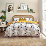 Botanical Duvet Cover Set | Ochre