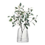 Pleat Vase | Clear | 26cm