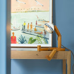 Original Wattson Table Lamp | Vintage White