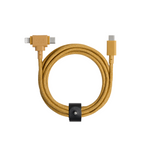 USB-C Belt Cable Duo | Kraft | 1.5m