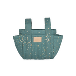 Hyde Park Stroller Organiser | Magic Green with Gold Confetti