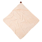 So Cute Baby Bath Cape | Pink | 73x73cm