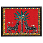 Mosaic Serving Tray | Red | Large