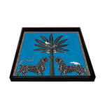 Square Serving Tray | Blue | Medium