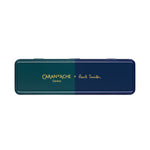 Caran d'Ache 849 Ballpoint Pen | Racing Green & Navy