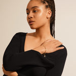 Kindness Recycled Cable Chain Bracelet | Gold Plated