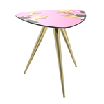 Pink Lipstick Side Table | Toiletpaper