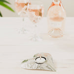 Hand Hammered Heart Tealight Holder