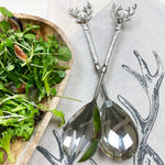 Stag Salad Server Set | Stainless Steel