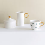 Good Morning Cup Mini | Small Dots | Blue Green