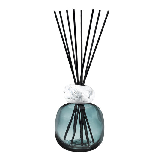 Mineral Bouquet Reed Diffuser | Pure White Tea | Blue
