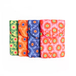 Floral Print Laptop Sleeve | Orange