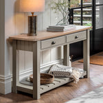 Eton Farmhouse 2 Drawer Console Table | Prairie