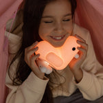 LED Duck Mood Light | Pastel Pink