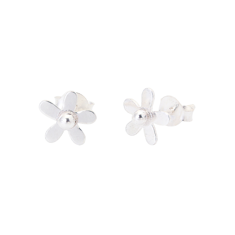 Daisy Stud Earrings | Sterling Silver