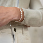 Raechel Pearl Bracelet | Sterling Silver