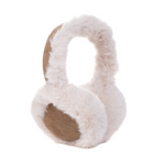 Faux Fur Ear Warmers | Cappuccino Beige