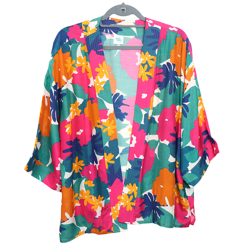 Floral Print Kimono | Multicolour