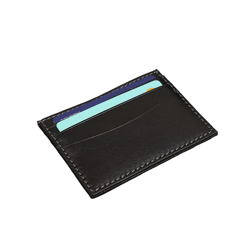 Men's Leather Card Holder | Black