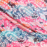 Paisley Print Repreve Scarf | Pink Blue Mix