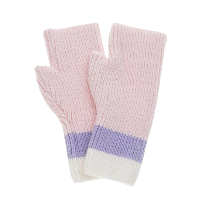 Striped Mittens | Pastel