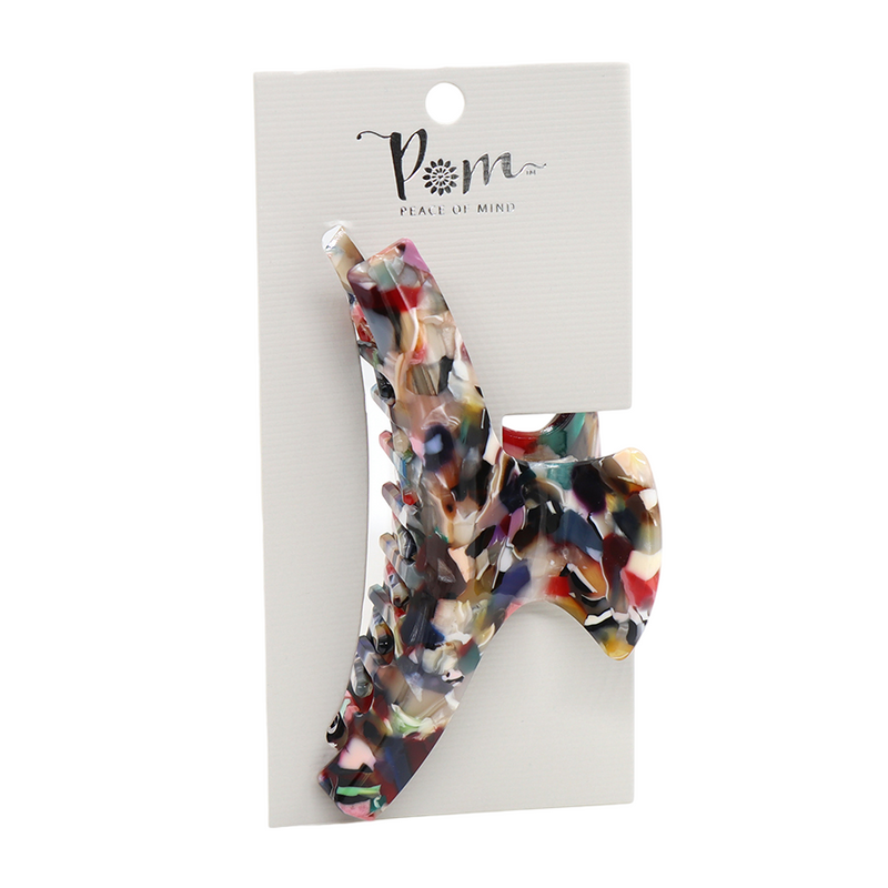 Terrazzo Hair Claw | Multicolour