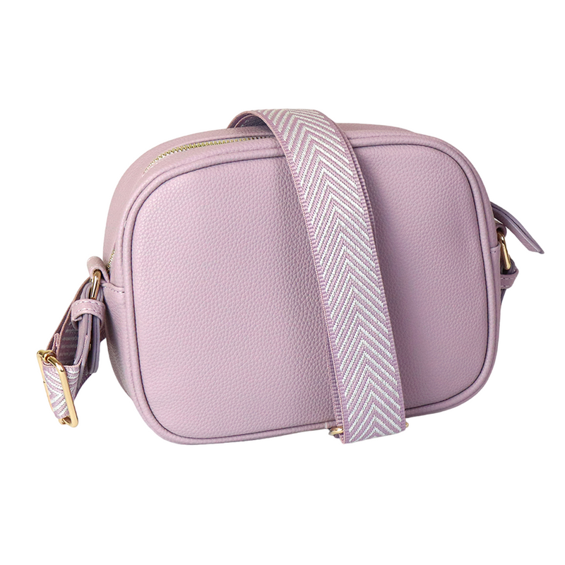 Vegan Leather Camera Bag | Lilac