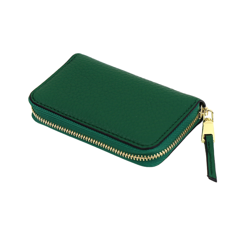 Vegan Leather Purse | Emerald Green