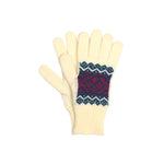Women's Fairisle Gloves | Cream/Navy