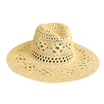 Woven Wide Brim Straw Sun Hat | Natural