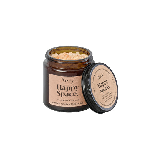 Happy Space Mini Bath Salts | Rose, Geranium & Amber | 120g