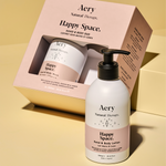 Happy Space Hand & Body Duo | Rose Geranium & Amber