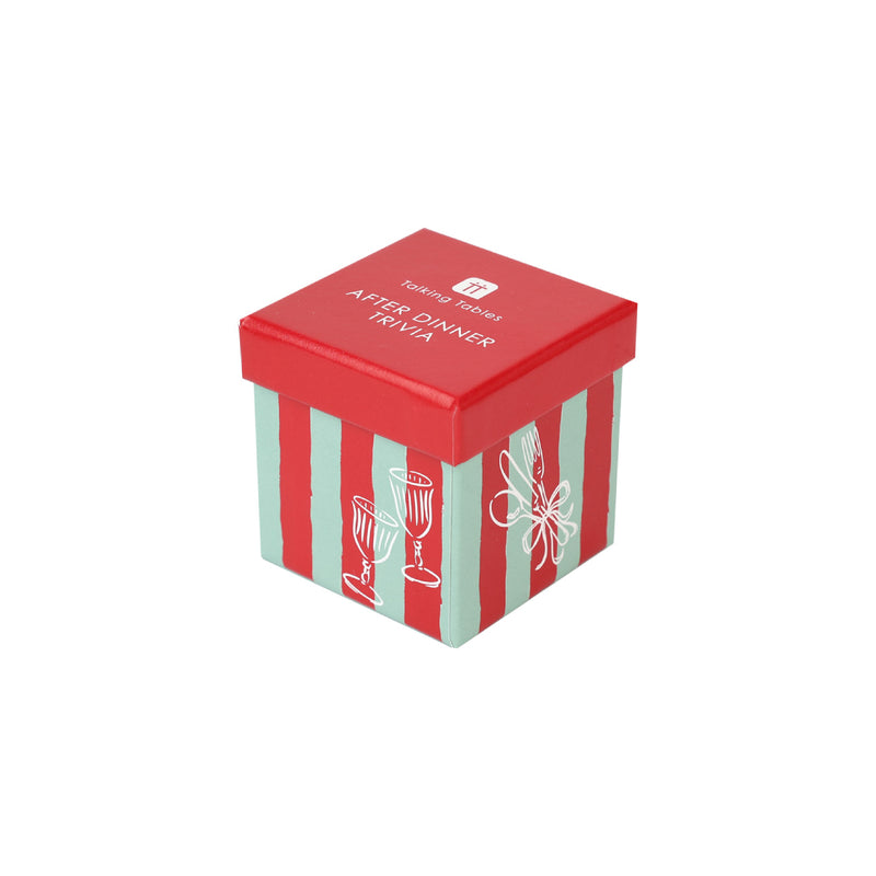 Bon Noel After Dinner Christmas Trivia Game | Set of 60 Cards