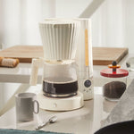 Plissé Drip Coffee Maker | White | 1.5L