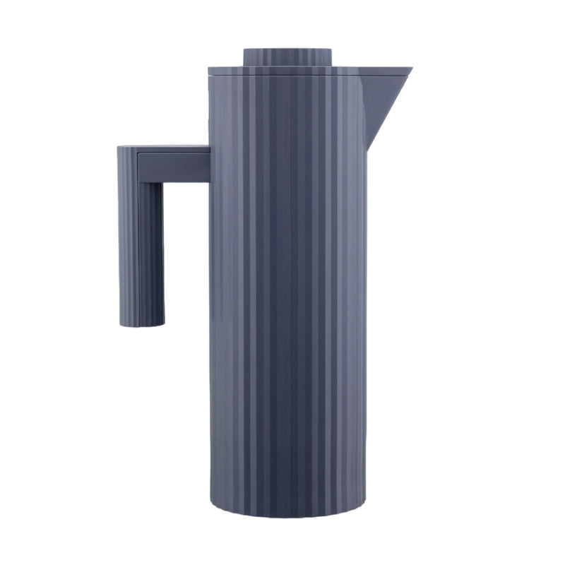 Plissé Thermo Jug | Grey | 1L