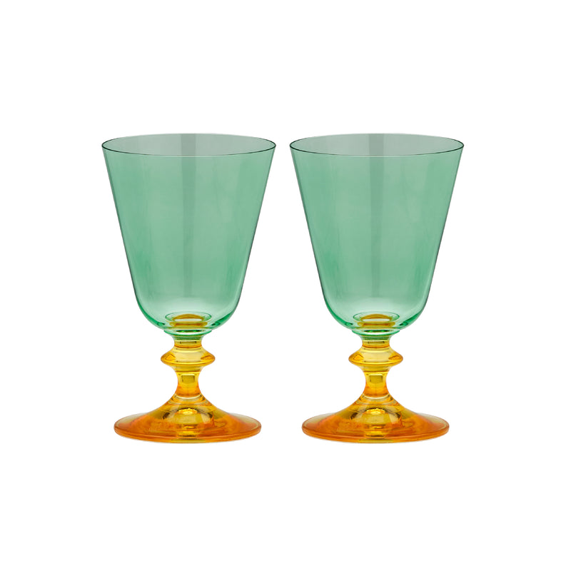 Arancia Short Wine Glasses | 15cm | Set of 2