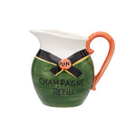 Ceramic 'Champagne Refill' Jug