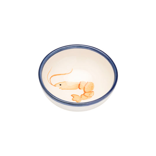 Ceramic 'Crevette' Tapas Bowl | 10.5cm