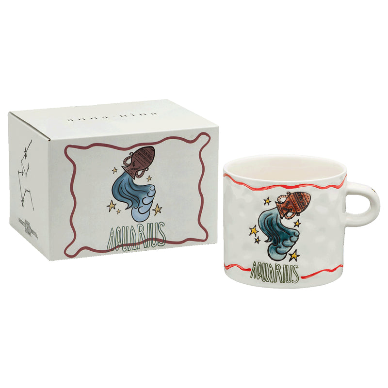 Ceramic Horoscope Mug | Aquarius
