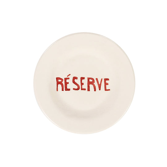Ceramic 'Réservé' Dessert Plate | 15.5cm