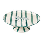 Ceramic Striped Pegasus Cake Platter