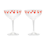 Classic Love Champagne Glasses | Set of 2