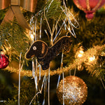 Dachshund Hanging Christmas Tree Decoration