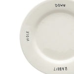 Down the Rabbit Hole Breakfast Plate | Alice in Wonderland Collection | 23cm
